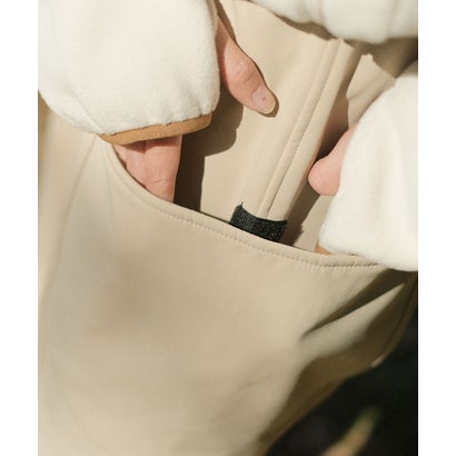 スモア S'more S'more/Fleece lining nylon shell pants （ベージュ）｜詳細画像