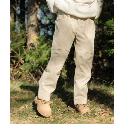 スモア S'more S'more/Fleece lining nylon shell pants （ベージュ）｜詳細画像