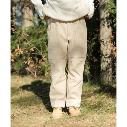スモア S'more S'more/Fleece lining nylon shell pants （ベージュ）｜詳細画像