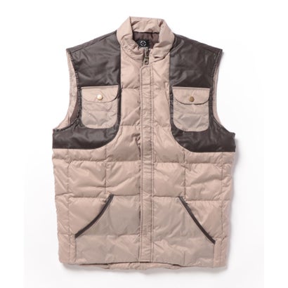S'more/QUILTING DOWN VEST （グレー）｜詳細画像