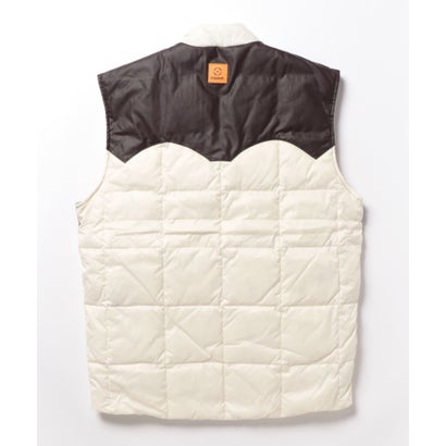 S'more/QUILTING DOWN VEST （ホワイト）｜詳細画像