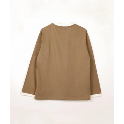スモア S'more S'more/Double pocket L/S shirts ダブルポケットロングスリーブシャツ （ブラウン）｜詳細画像