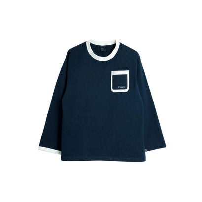 スモア S'more S'more/Double pocket L/S shirts ダブルポケットロングスリーブシャツ （ネイビー）｜詳細画像