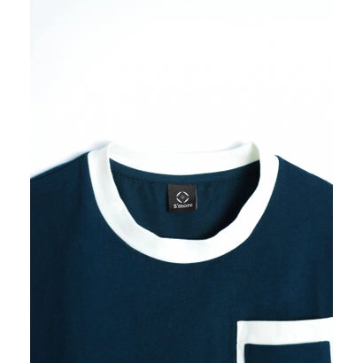 スモア S'more S'more/Double pocket L/S shirts ダブルポケットロングスリーブシャツ （ネイビー）｜詳細画像