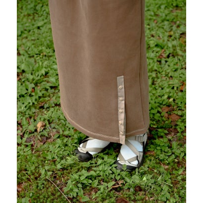 スモア S'more S'more/Brushed lining sweat skirt （ブラウン）｜詳細画像