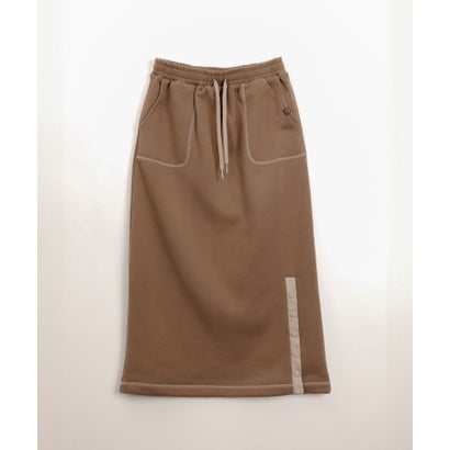 スモア S'more S'more/Brushed lining sweat skirt （ブラウン）｜詳細画像
