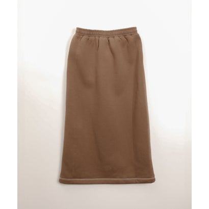 スモア S'more S'more/Brushed lining sweat skirt （ブラウン）｜詳細画像