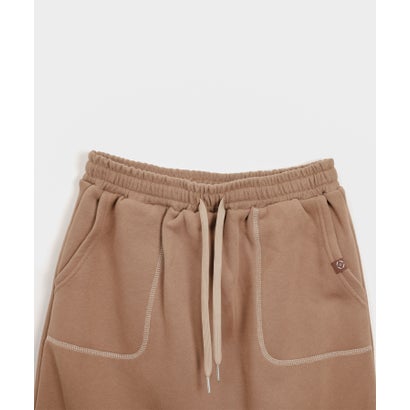 スモア S'more S'more/Brushed lining sweat skirt （ブラウン）｜詳細画像