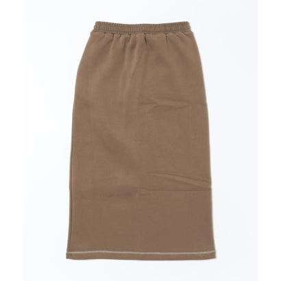スモア S'more S'more/Brushed lining sweat skirt （ブラウン）｜詳細画像