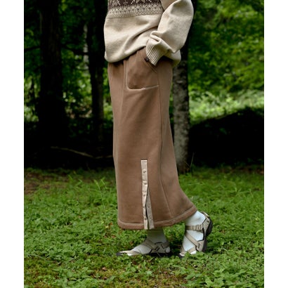 スモア S'more S'more/Brushed lining sweat skirt （ブラウン）｜詳細画像