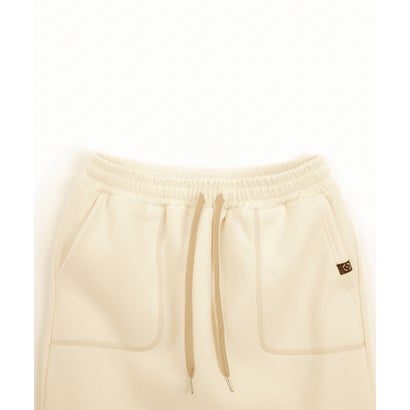 スモア S'more S'more/Brushed lining sweat skirt （ホワイト）｜詳細画像