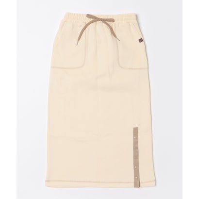 スモア S'more S'more/Brushed lining sweat skirt （ホワイト）｜詳細画像