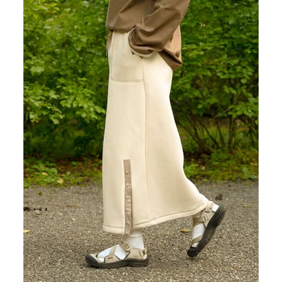 スモア S'more S'more/Brushed lining sweat skirt （ホワイト）｜詳細画像