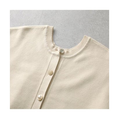 TORRAZZO DONNA ニット 6269-525 ラビットファー カーディガン （09.IVORY/アイボリー）｜詳細画像