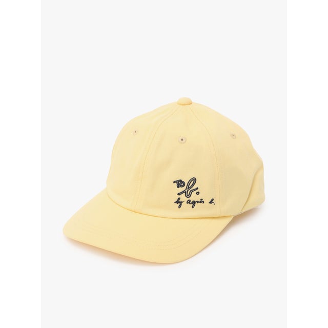 ラインロゴキャップ （イエロー）