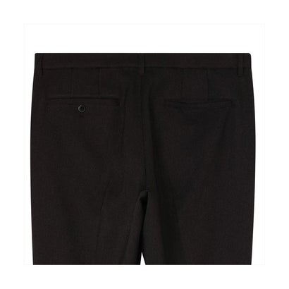 トーキョーシャツ TOKYO SHIRTS パンツ ウーリッシュガルゼ テーパードパンツ セットアップ可能 メンズ （ブラック）｜詳細画像