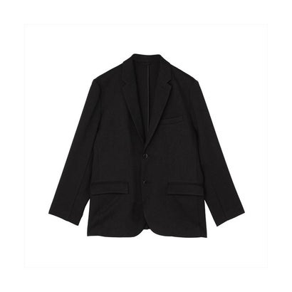 トーキョーシャツ TOKYO SHIRTS ジャケット ウーリッシュガルゼ テーラードジャケット セットアップ可能 メンズ （ブラック）｜詳細画像