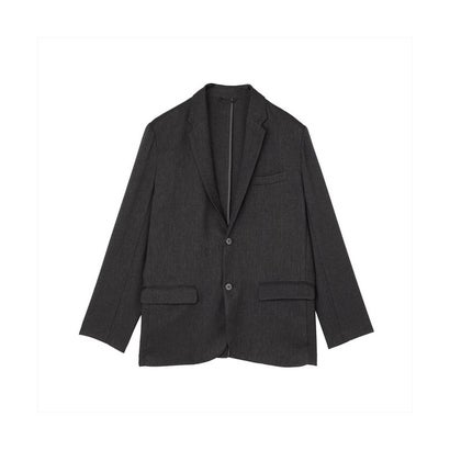 トーキョーシャツ TOKYO SHIRTS ジャケット ウーリッシュガルゼ テーラードジャケット セットアップ可能 メンズ （チャコールグレー）｜詳細画像
