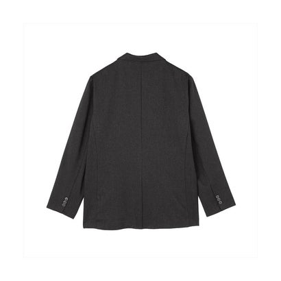トーキョーシャツ TOKYO SHIRTS ジャケット ウーリッシュガルゼ テーラードジャケット セットアップ可能 メンズ （チャコールグレー）｜詳細画像