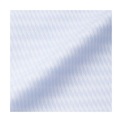 【超形態安定】 ワイド 長袖 形態安定 綿100% ワイシャツ 大きいサイズ （ブルー）｜詳細画像