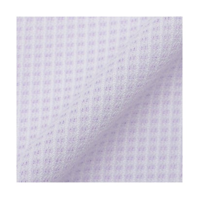 トーキョーシャツ TOKYO SHIRTS ボタンダウン 長袖 形態安定 ワイシャツ ニットシャツ ストレッチ 大きいサイズ （パープル）｜詳細画像