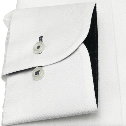 トーキョーシャツ TOKYO SHIRTS 【静電気防止】 ボタンダウンカラーカラー 長袖 形態安定 ワイシャツ （ホワイト）｜詳細画像