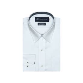 【超形態安定】  レギュラーカラー 長袖 形態安定 ワイシャツ 綿100% （ライトブルー）