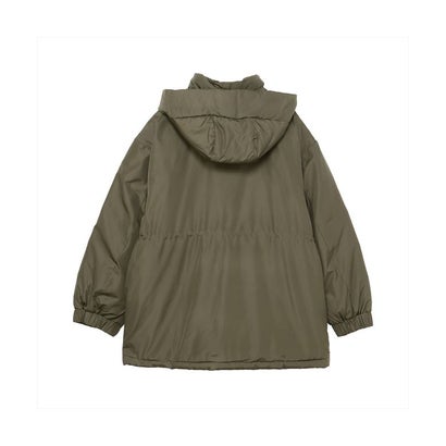 トーキョーシャツ TOKYO SHIRTS アウター ファイバーダウン ミドル丈 コート レディース （カーキグリーン）｜詳細画像