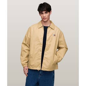 トミージーンズ TOMMY JEANS ソリッドコーチジャケット （ベージュ 
