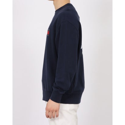 トミージーンズ TOMMY JEANS リラックスウェイビーフラッグトレーナー （ネイビー）｜詳細画像