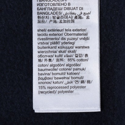 ボクシーチェックスクリプトクルーネックトレーナー （ネイビー）｜詳細画像