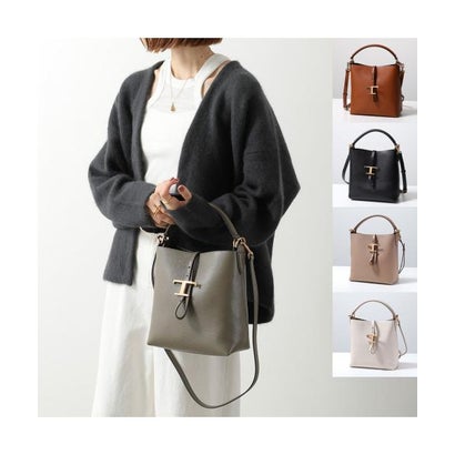 TODS ショルダーバッグ T TIMELESS Tタイムレス XBWTSEK0100XSO （B015/ホワイト）｜詳細画像