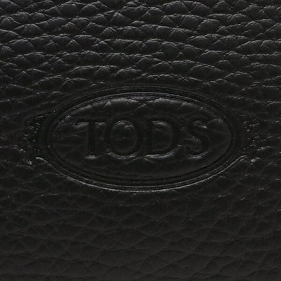 トッズ TOD'S ハンドバッグ ショルダーバッグ マイクロバッグ 2WAY ロゴ Tチャーム ブラック レディース TOD'S XBWAPAT9000 QRI B999 （BLACK）｜詳細画像