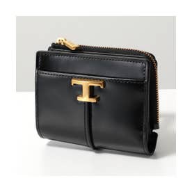 トッズ TOD'S TODS 二つ折り財布 T TIMELESS Tタイムレス （G807