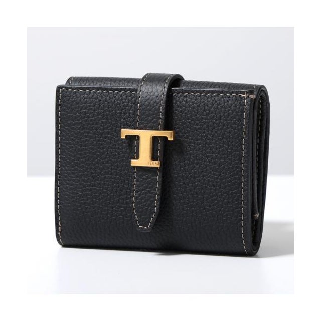 TODS 三つ折り財布 T TIMELESS XAWTIMB2000WKA （B999/ブラック）