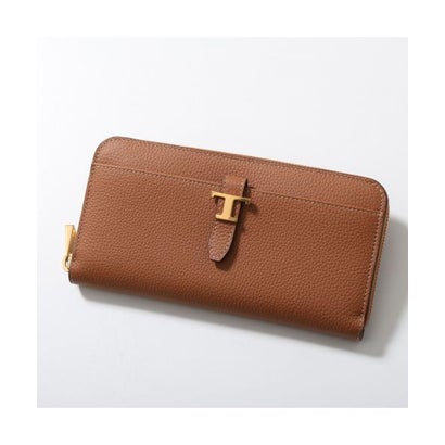 トッズ TOD'S TODS ラウンドファスナー 長財布 T TIMELESS XAWTIMA0400WKA （S410/ブラウン）｜詳細画像