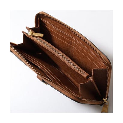 トッズ TOD'S TODS ラウンドファスナー 長財布 T TIMELESS XAWTIMA0400WKA （S410/ブラウン）｜詳細画像