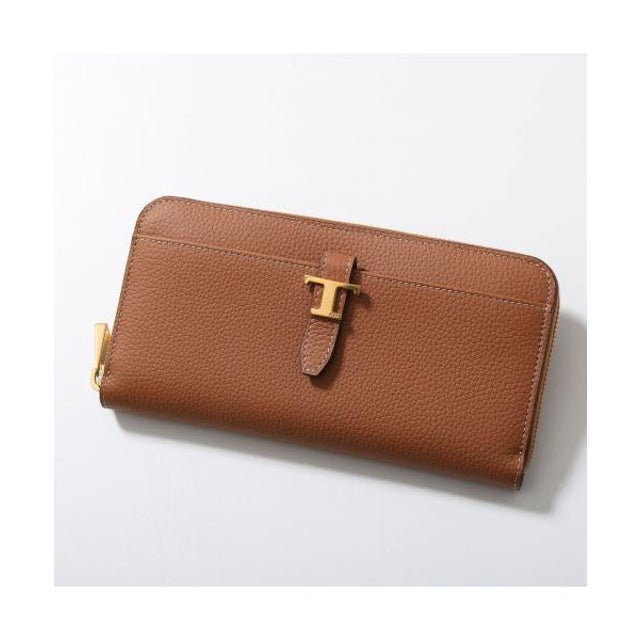 TODS ラウンドファスナー 長財布 T TIMELESS XAWTIMA0400WKA （S410/ブラウン）