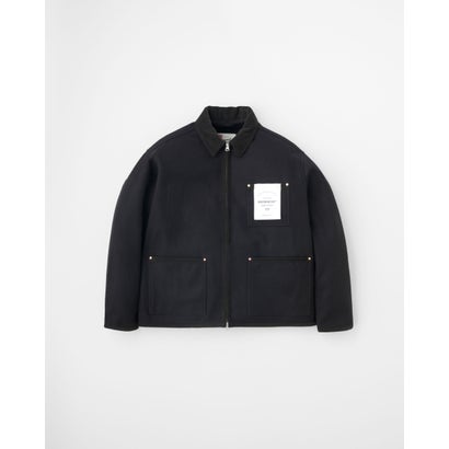 WORK JACKET 002 ZIP （チョコレート ブラウン）｜詳細画像