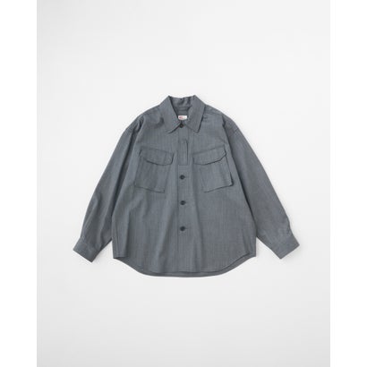 トラディショナル ウェザーウェア Traditional Weatherwear SHIRT 004 （ネイビー）｜詳細画像