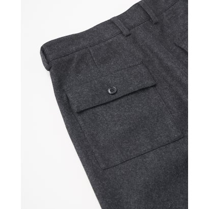 トラディショナル ウェザーウェア Traditional Weatherwear UNIONSLACKS 111 FLANNEL （チャコール）｜詳細画像