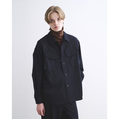 トラディショナル ウェザーウェア Traditional Weatherwear SHIRT 004 （トップ グレー）｜詳細画像