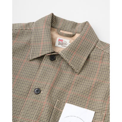 トラディショナル ウェザーウェア Traditional Weatherwear SHIRT 001 （ベージュ ガンクラブ チェック）｜詳細画像