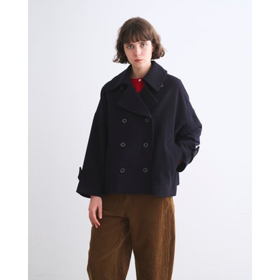 MALTON PEA COAT （ブラック）｜詳細画像