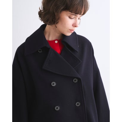 MALTON PEA COAT （ブラック）｜詳細画像