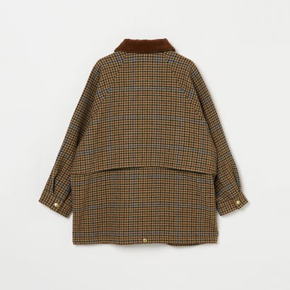 トラディショナル ウェザーウェア Traditional Weatherwear ELTON HEAT TWEED GUNCLUB BLOUSON （ブラウン系）｜詳細画像