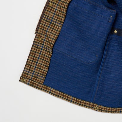 トラディショナル ウェザーウェア Traditional Weatherwear ELTON HEAT TWEED GUNCLUB BLOUSON （ブラウン系）｜詳細画像