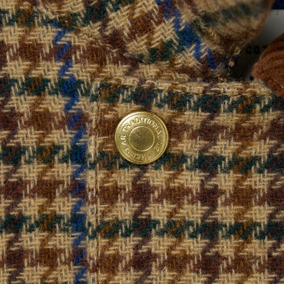 トラディショナル ウェザーウェア Traditional Weatherwear ELTON HEAT TWEED GUNCLUB BLOUSON （ブラウン系）｜詳細画像