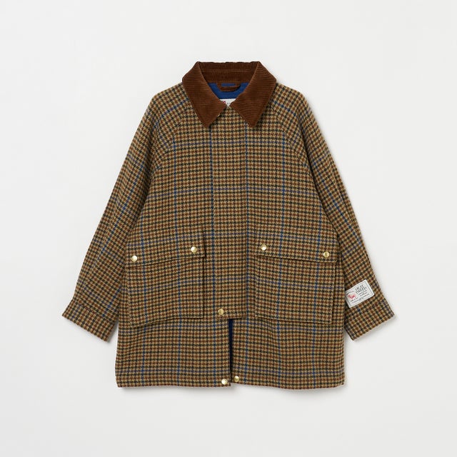 ELTON HEAT TWEED GUNCLUB BLOUSON （ブラウン系）