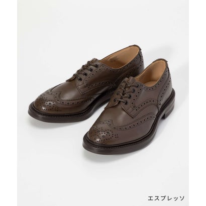トリッカーズ Tricker's BOURTON バートン COUNTRY SHOE カントリー シューズ 5633 メンズ シューズ （エスプレッソ/LEATHER SOLE）｜詳細画像
